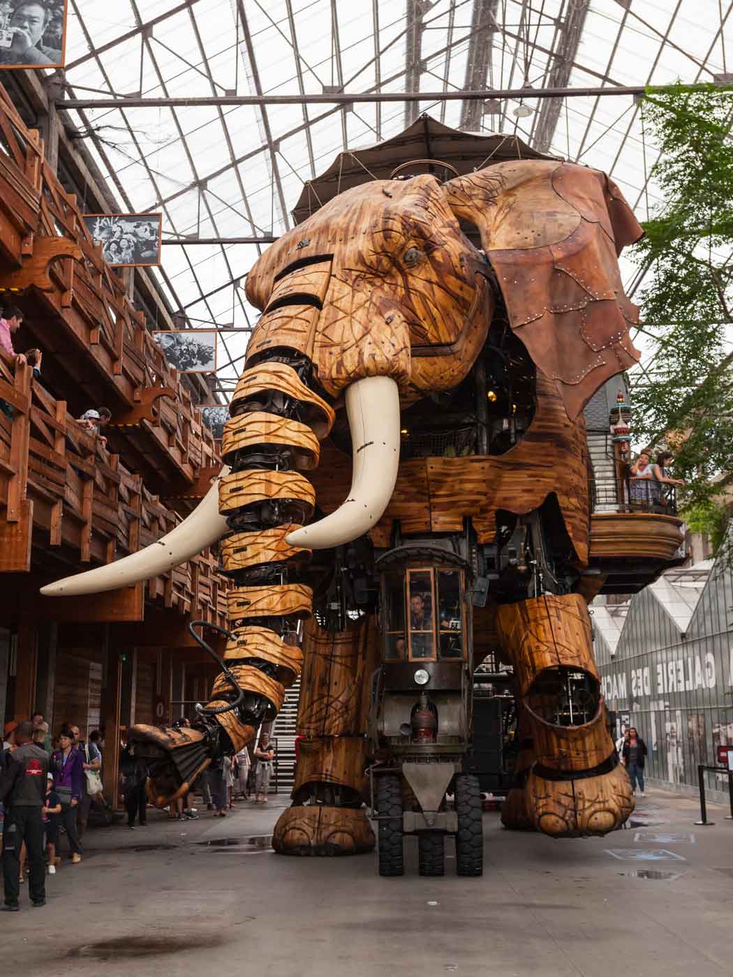L’Eléphant mécanique géant des Machines de l’île